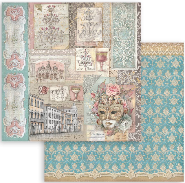Stamperia Venice City of Art - 12x12 Paper Pack