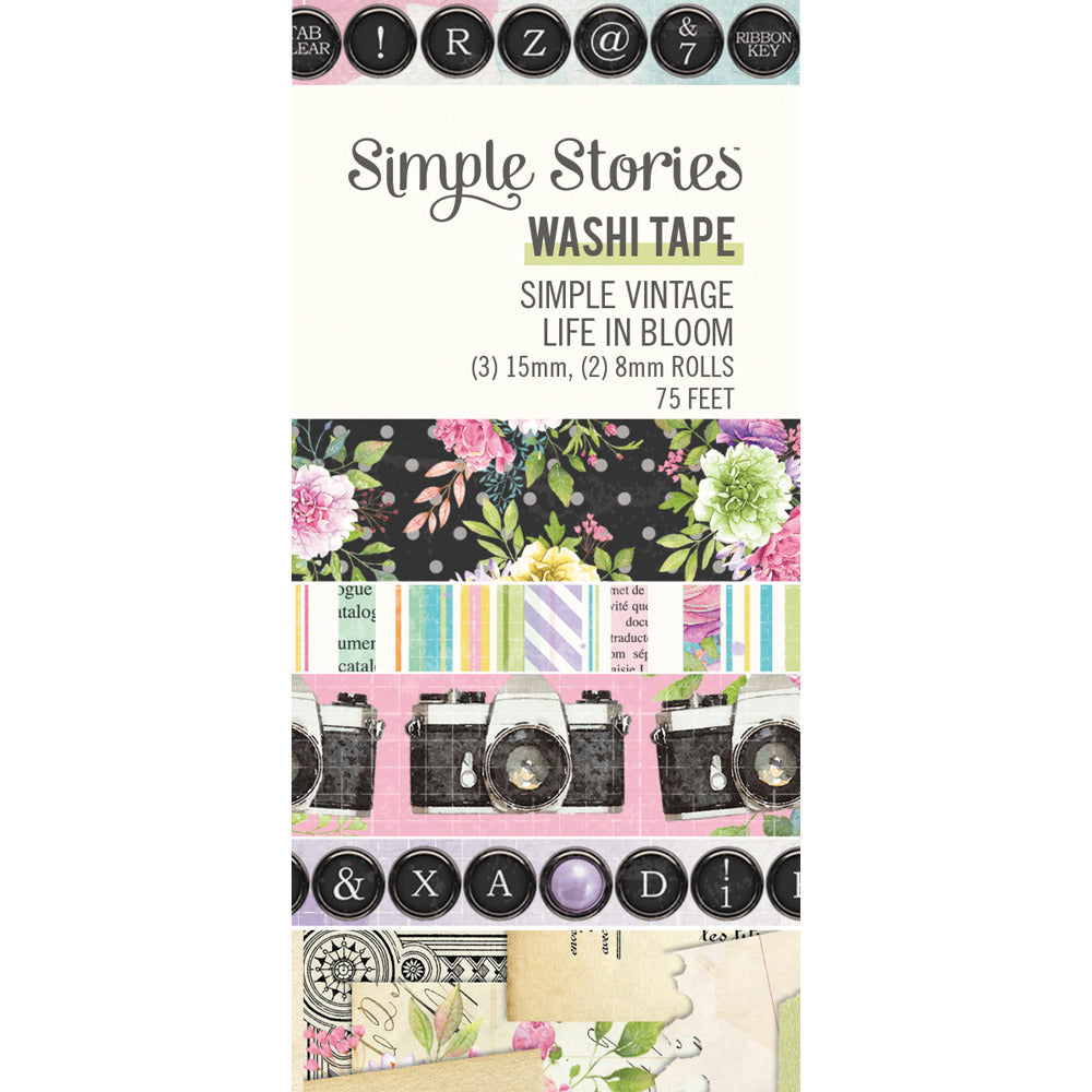 Simple Stories - Washi Tape, Simple Vintage Life in Bloom