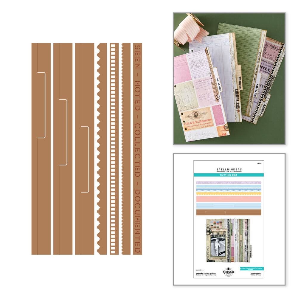 Keepsake Studios - Die - Keepsake Capsule Borders