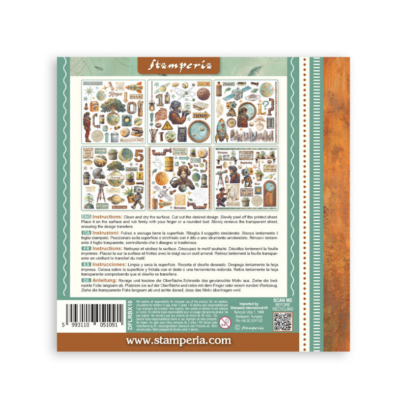 Stamperia A New Beginning - Rub On Kit
