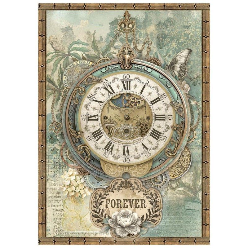 Stamperia Garden of Time - Mini Rice Papers
