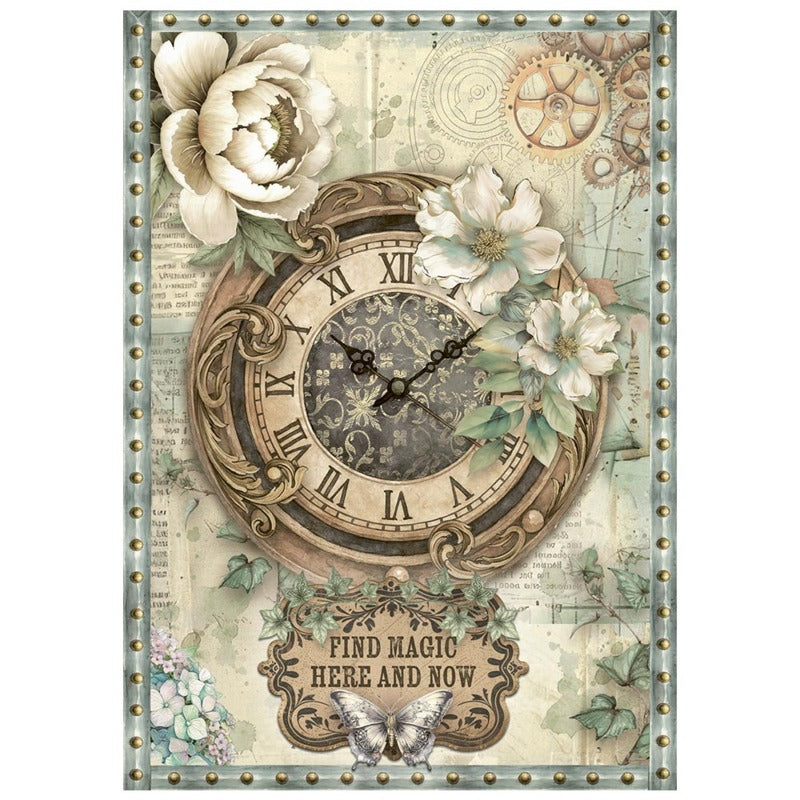 Stamperia Garden of Time - Mini Rice Papers