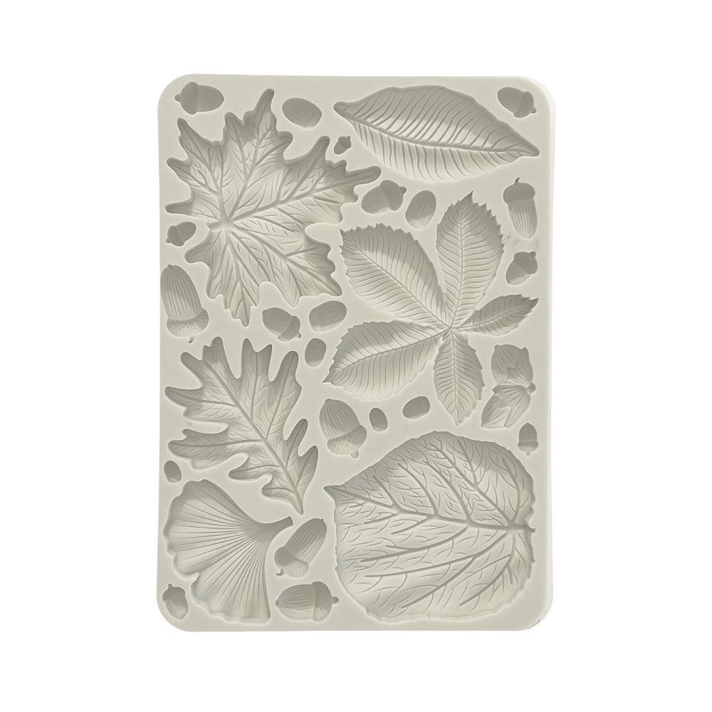 Stamperia - Silicone Mould - Forest - Leaves & Acorns