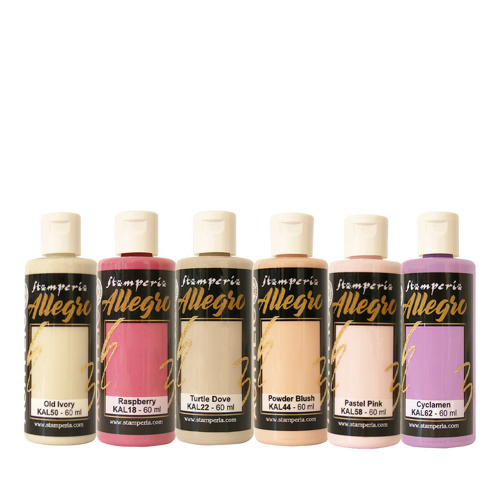 Stamperia - Allegro Paint Kit - Master Of Magic 6 x 60ml