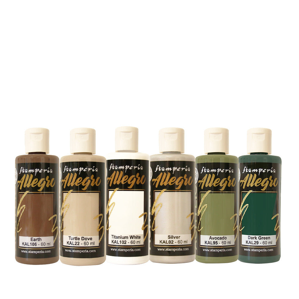Stamperia The Owl's House - Allegro Paint Kit 6x60ml