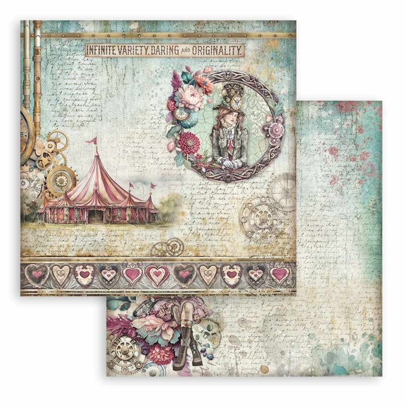 Stamperia - 12x12 Paper Pack - Master Of Magic