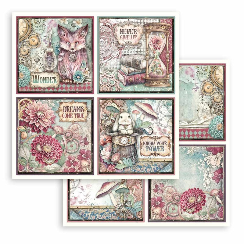 Stamperia - 12x12 Paper Pack - Master Of Magic