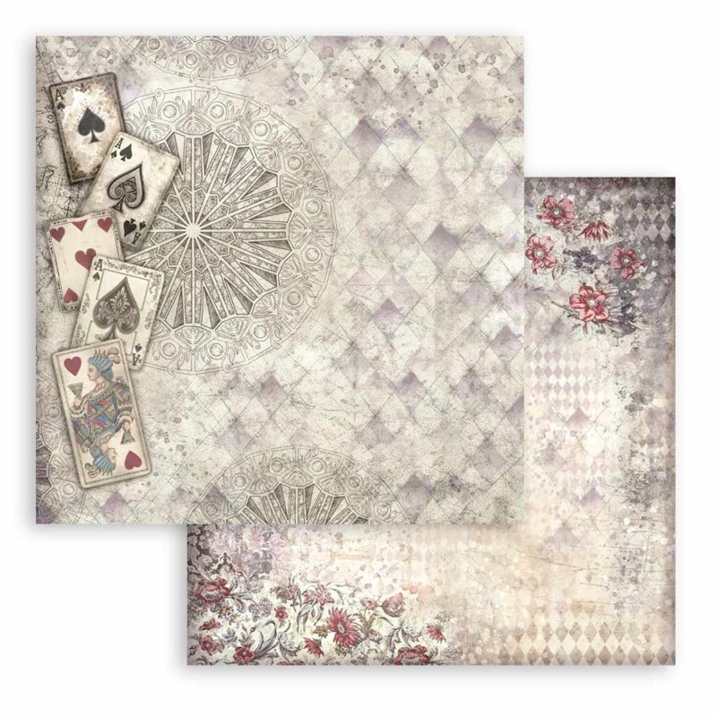 Stamperia - 12x12 Paper Pack - Master Of Magic - Back Grounds