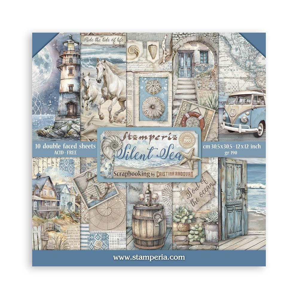 Stamperia Silent Sea - 12x12 Paper Pack