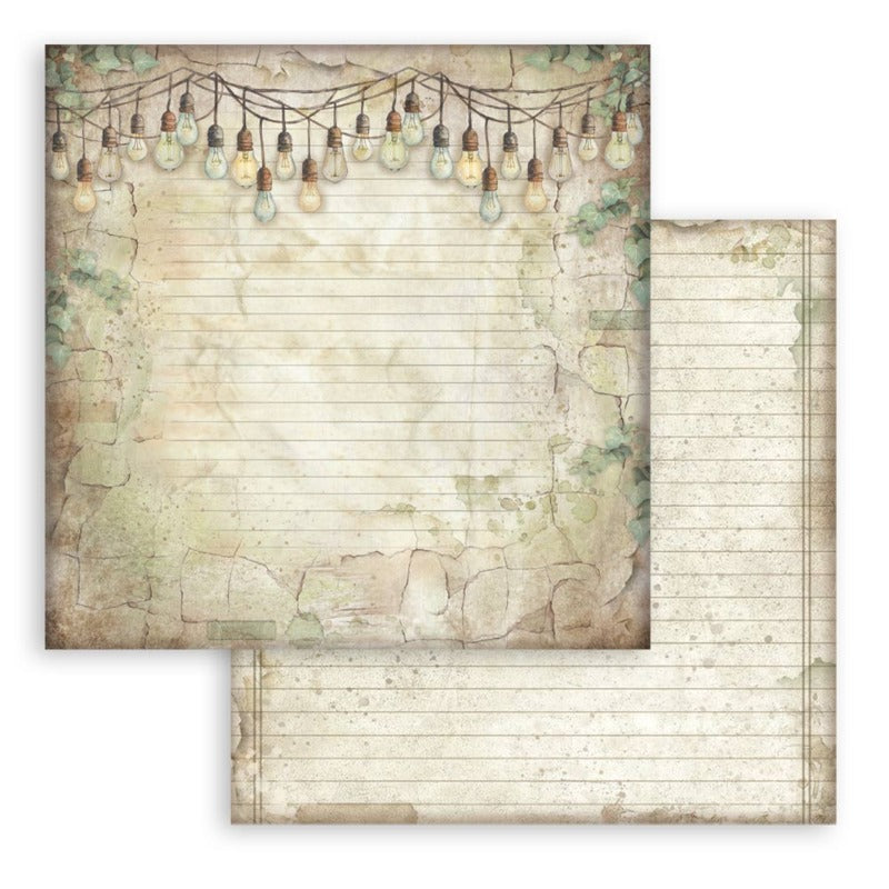 Stamperia Herbarium Silvae - 12x12 Backgrounds Selection