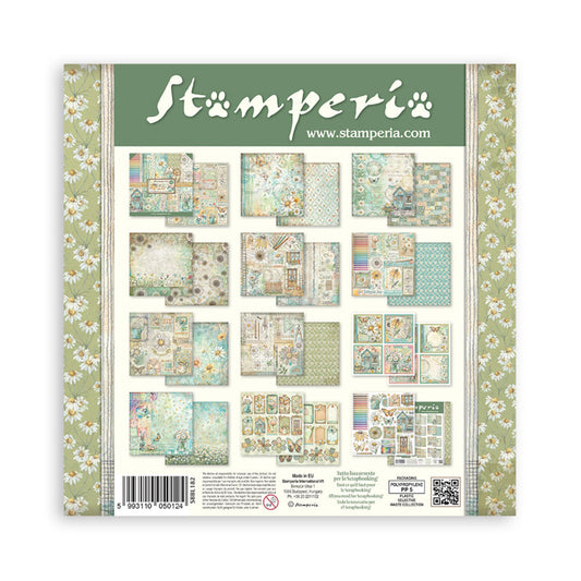 Stamperia Daisy Art - 12x12 Paper Pack