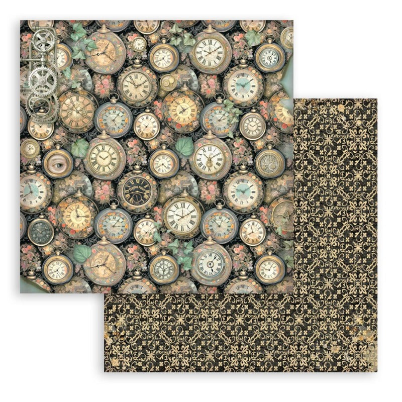 Stamperia Garden of Time - 12x12 Paper Pack Backgrounds