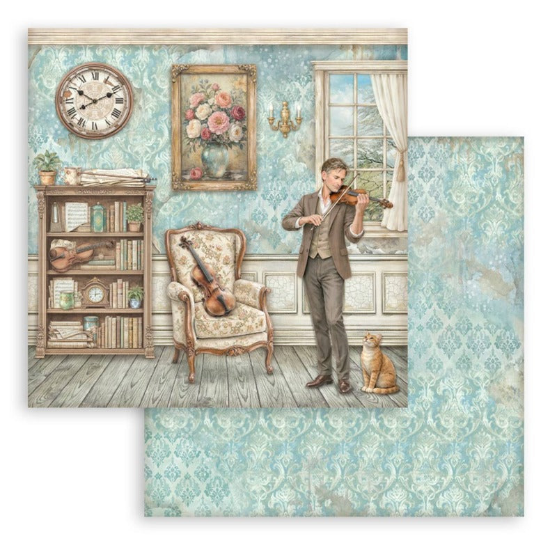 Stamperia Symphony - 12x12 Paper Pack