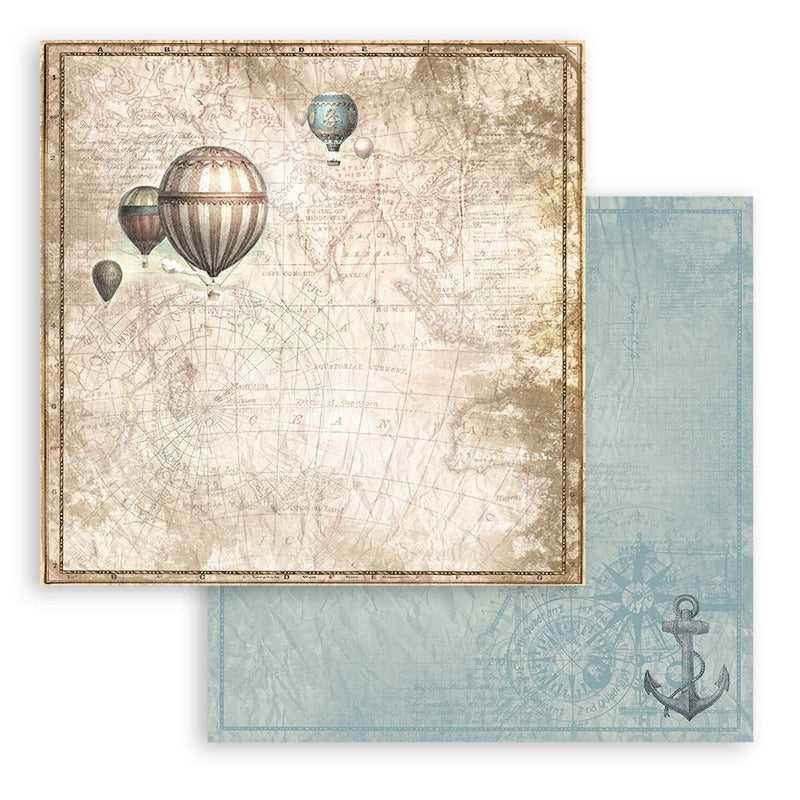 Stamperia - 8x8 Paper Pack - Sea Land