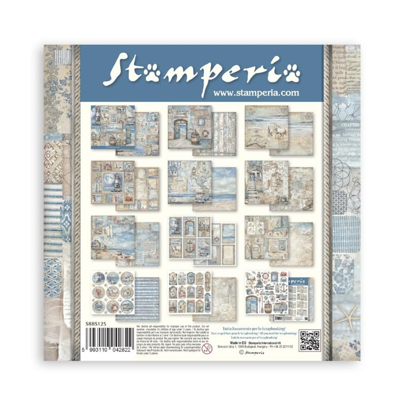 Stamperia Silent Sea - 8x8 Paper Pack