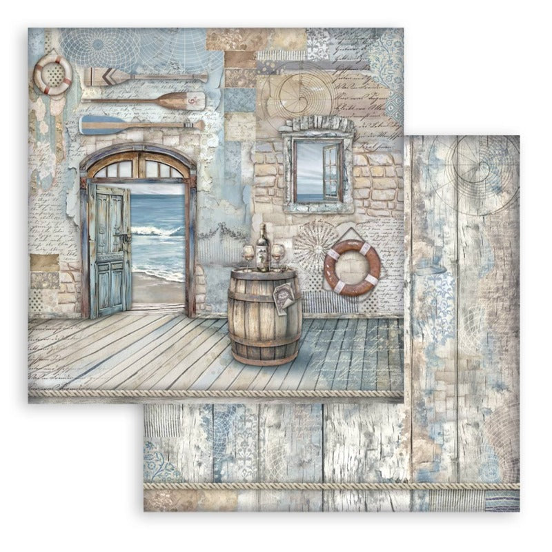 Stamperia Silent Sea - 8x8 Paper Pack