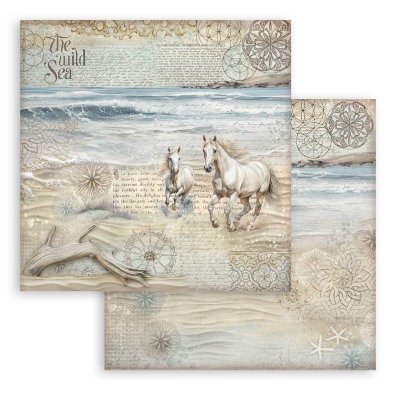 Stamperia Silent Sea - 8x8 Paper Pack