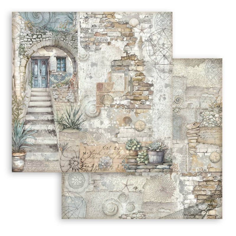 Stamperia Silent Sea - 8x8 Paper Pack