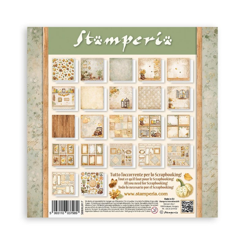 Stamperia - 12x12 Maxi Paper Pack - Golden Harmony