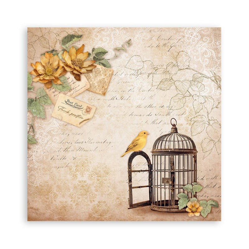 Stamperia - 12x12 Maxi Paper Pack - Golden Harmony