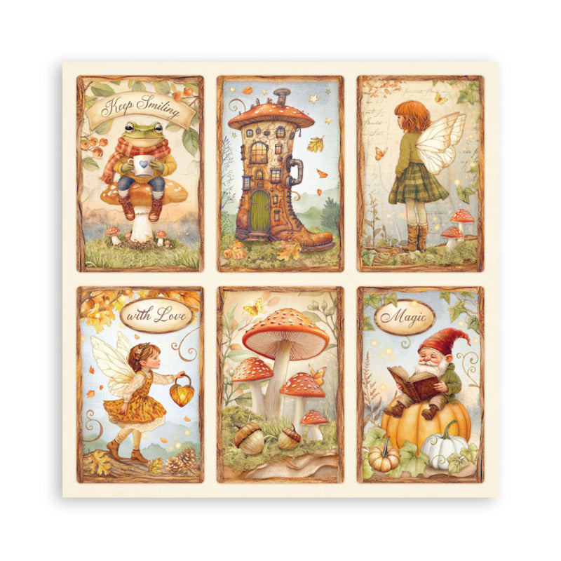 Stamperia Whispering Woods - 12x12 Maxi Paper Pack