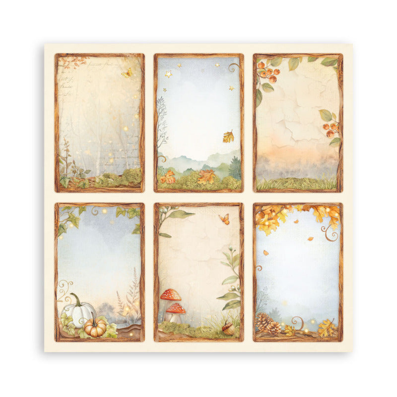 Stamperia Whispering Woods - 12x12 Maxi Paper Pack