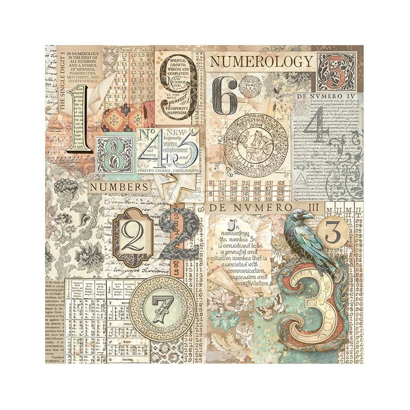 Stamperia - 12x12 Fabric Sheets - Fortune