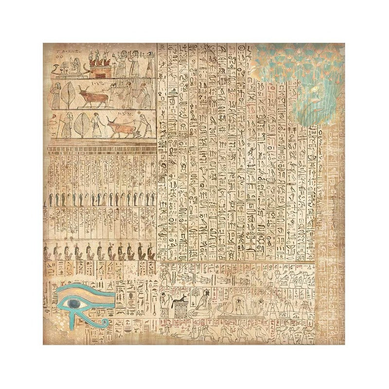 Stamperia - 12x12 Fabric Sheets - Fortune