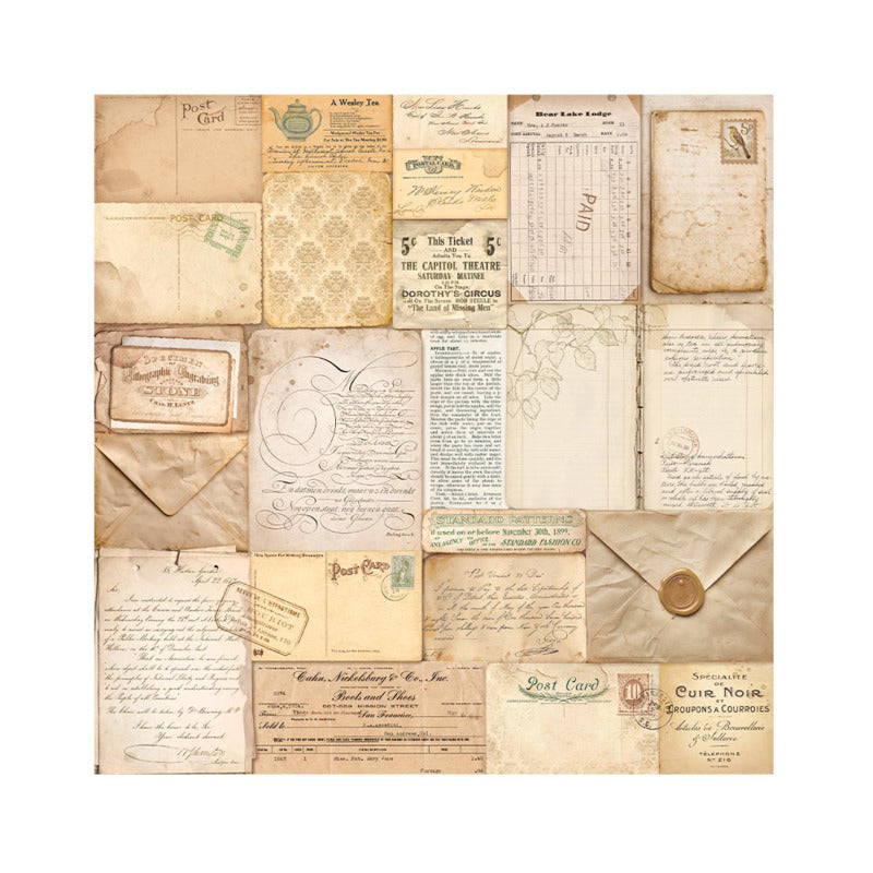 Stamperia - 12x12 Fabric Sheets - Golden Harmony