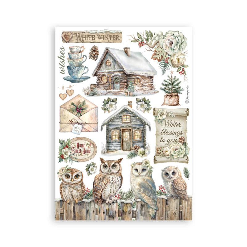Stamperia The Owl's House - Washi Pad