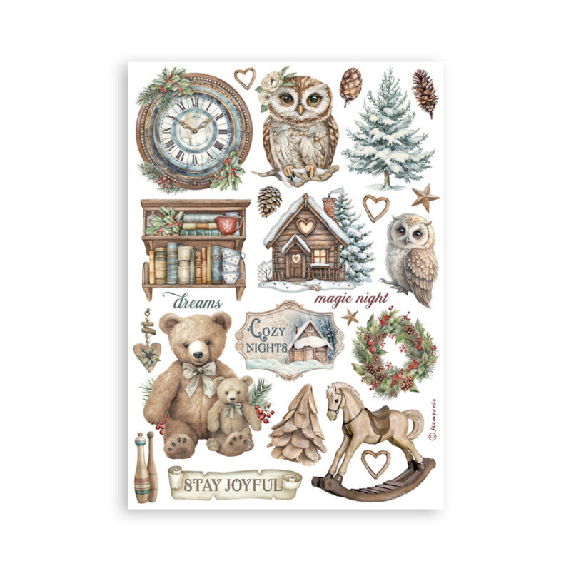 Stamperia The Owl's House - Washi Pad