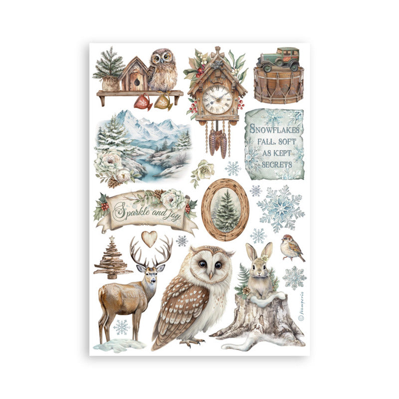 Stamperia The Owl's House - Washi Pad