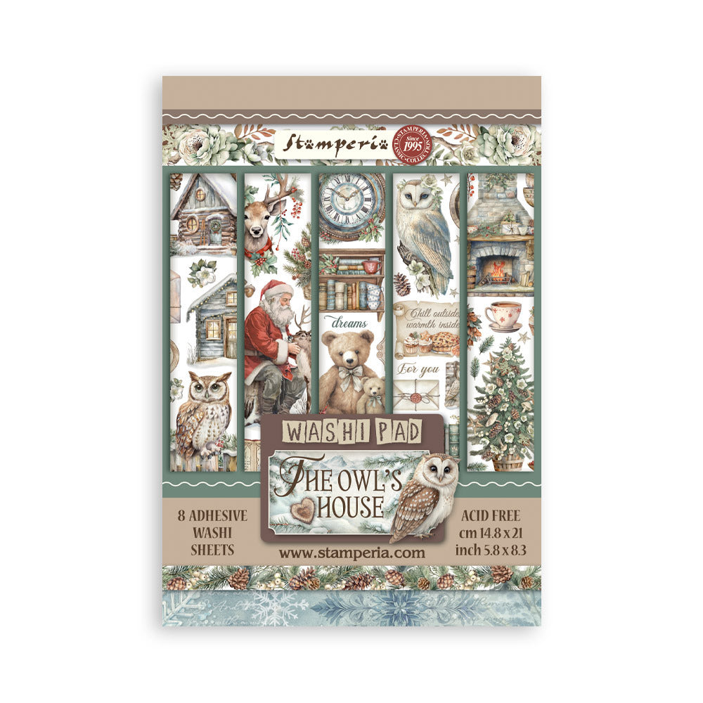 Stamperia The Owl's House - Washi Pad