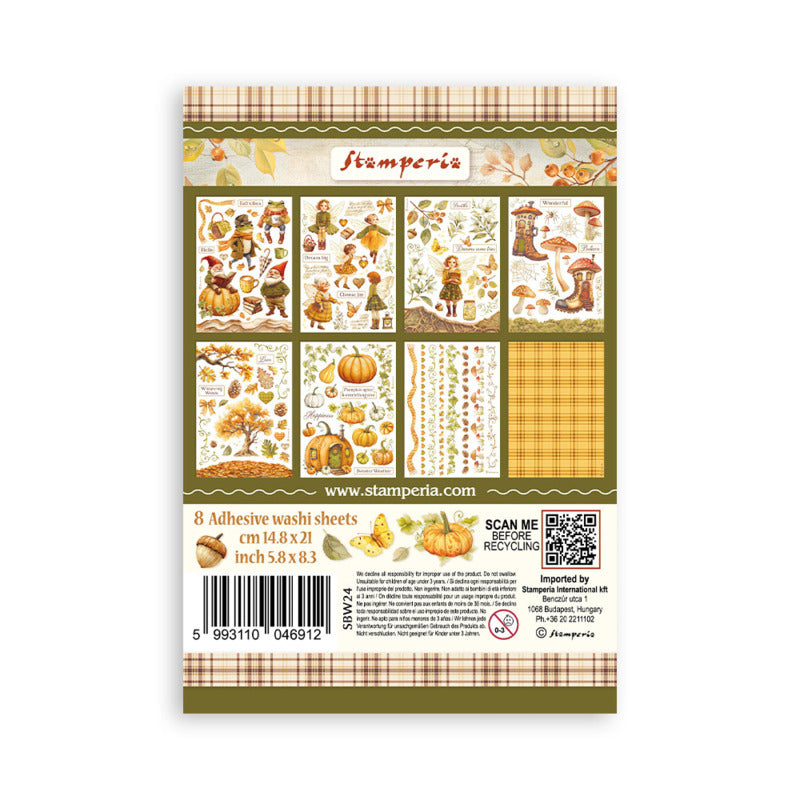 Stamperia Whispering Woods - Washi Pad