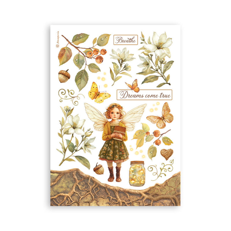 Stamperia Whispering Woods - Washi Pad