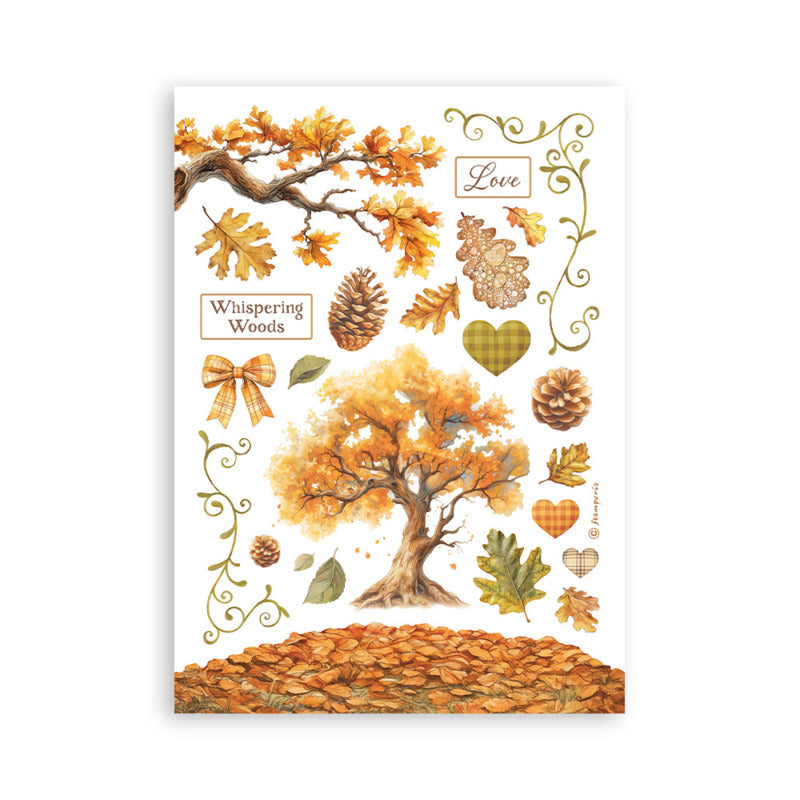Stamperia Whispering Woods - Washi Pad