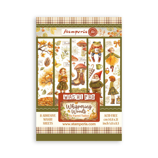 Stamperia Whispering Woods - Washi Pad