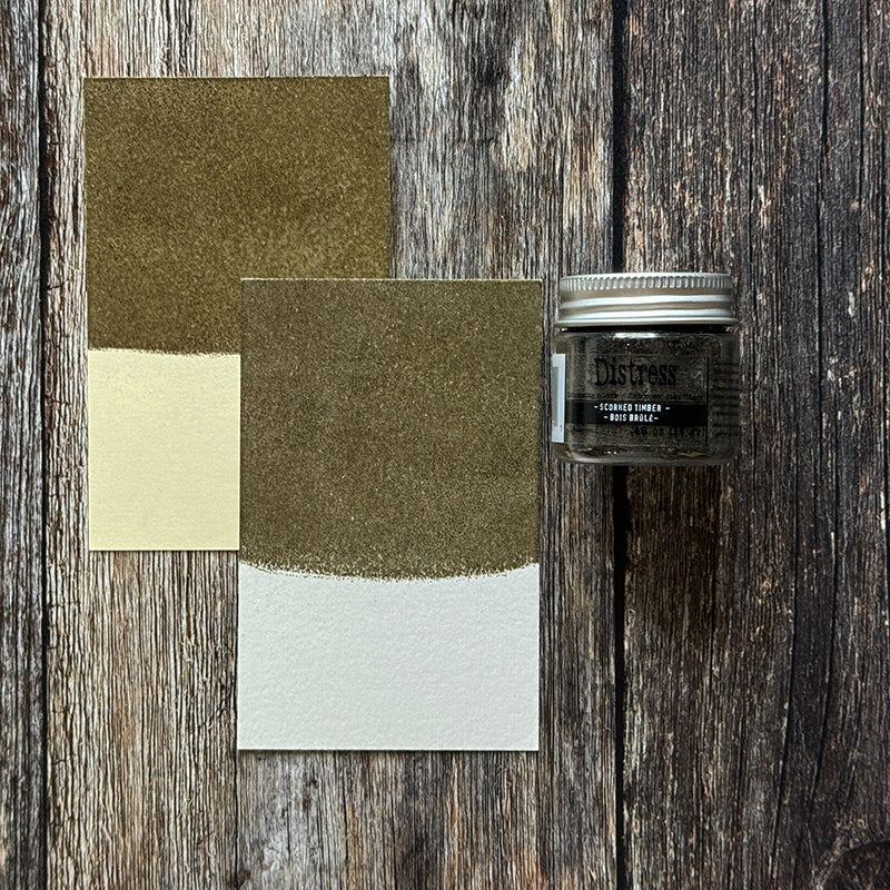 Distress Embossing Glaze - Scorched Timber *NEW*