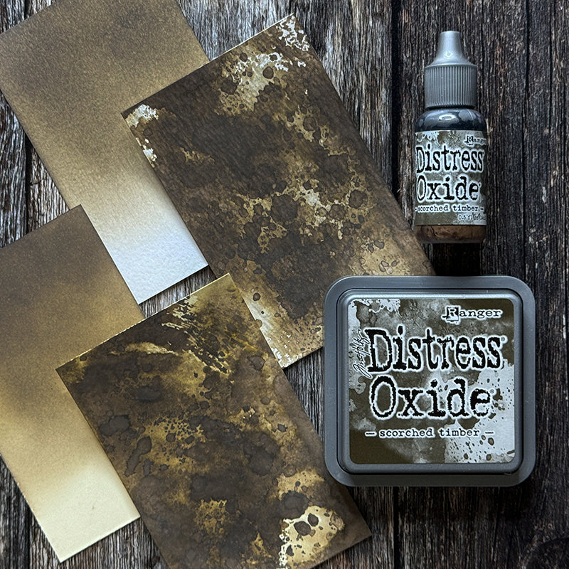 Distress Oxide Ink Pad - Scorched Timber