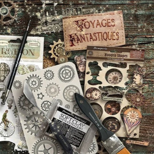 Stamperia Product Voyages Fantastique
