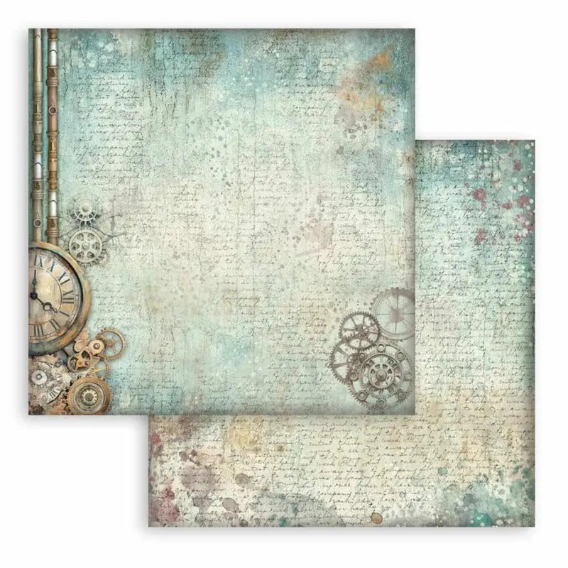 Stamperia - 8x8 Paper Pack - Master Of Magic - Back Grounds - Image #4