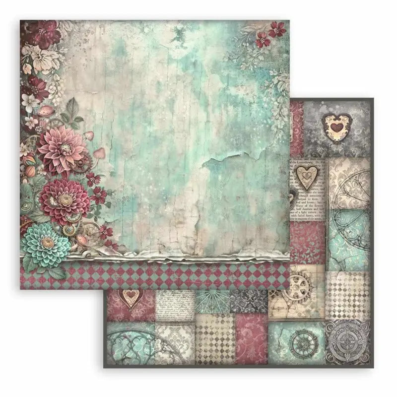 Stamperia - 8x8 Paper Pack - Master Of Magic - Back Grounds - Image #3