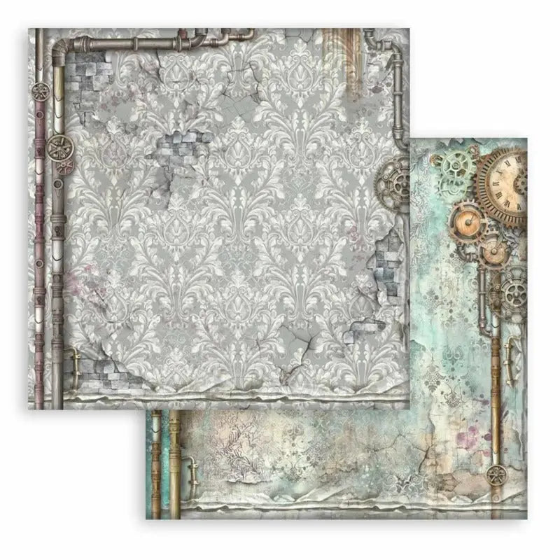 Stamperia - 8x8 Paper Pack - Master Of Magic - Back Grounds - Image #7