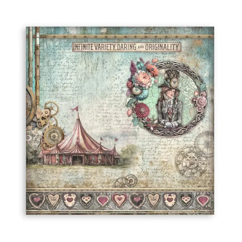 Stamperia - 8x8 Maxi Paper Pack - Master Of Magic - Image #3
