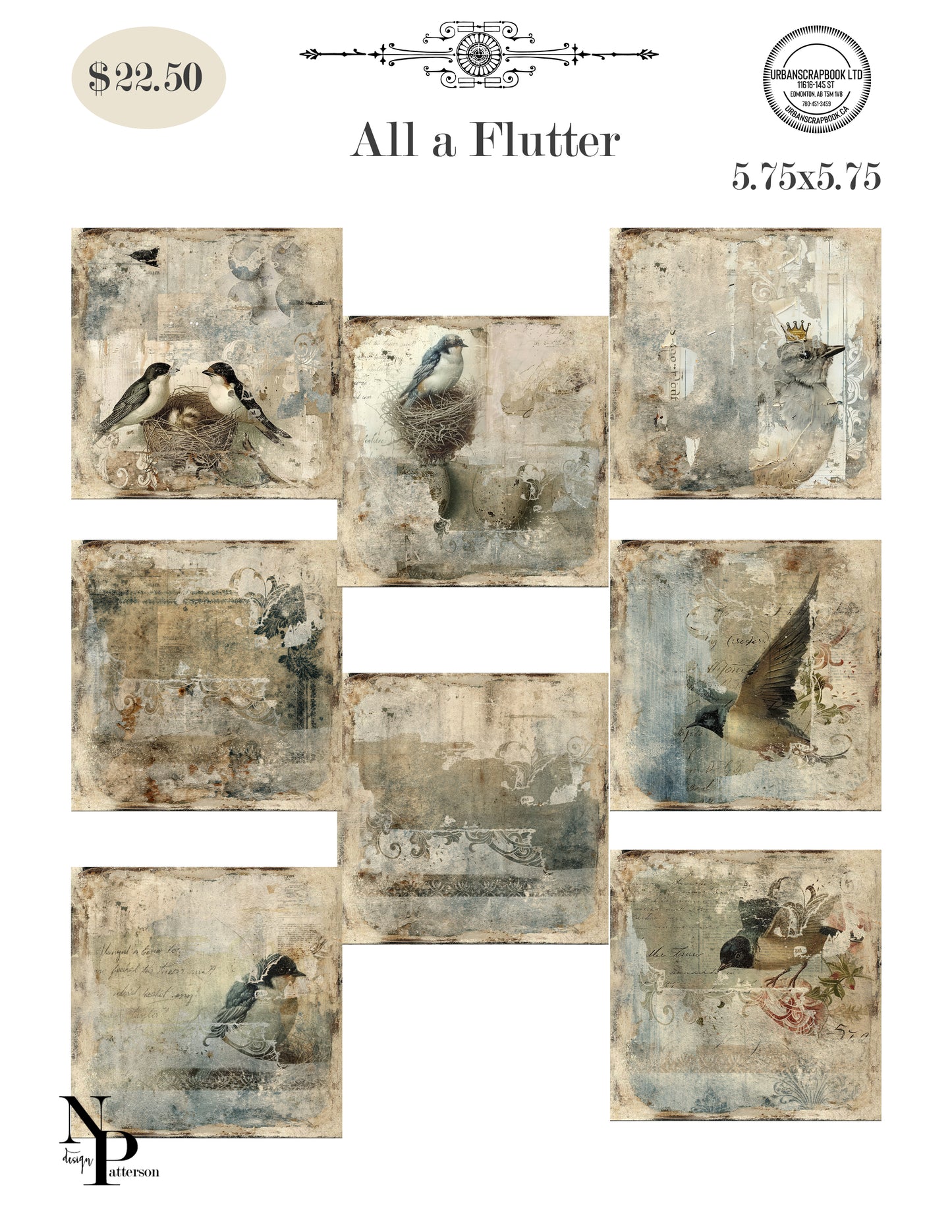 DIY Project ~All a Flutter paper collection