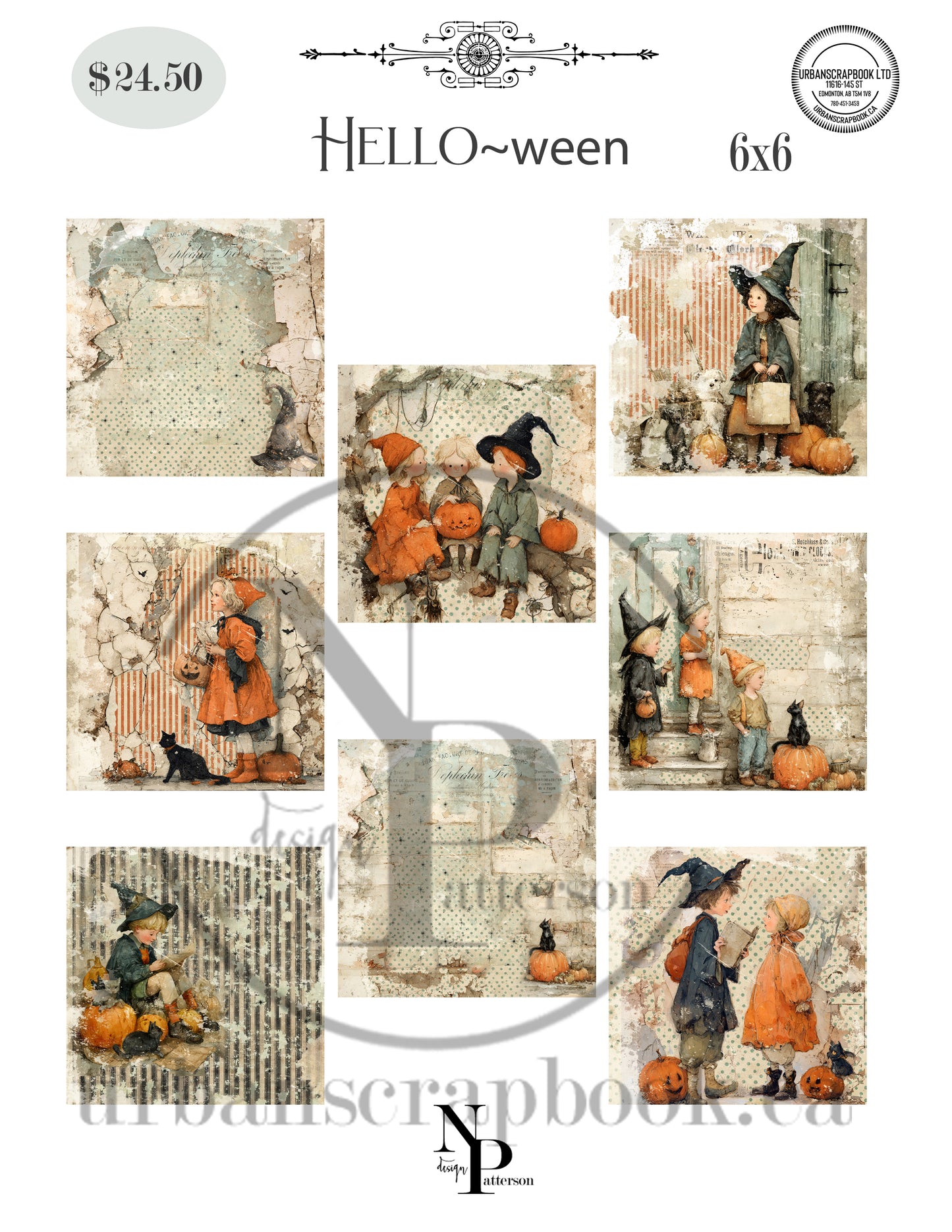 DIY Project ~Hello~ween paper collection