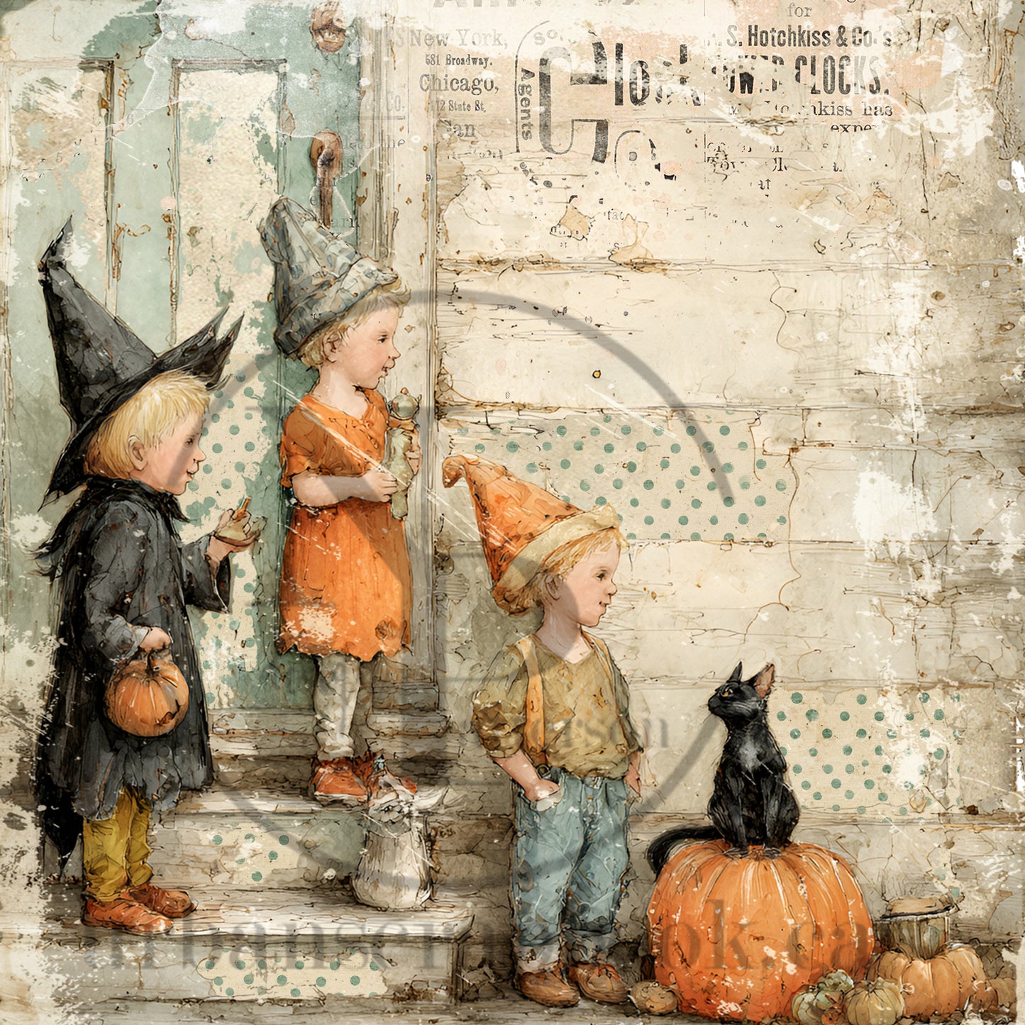 DIY Project ~Hello~ween paper collection