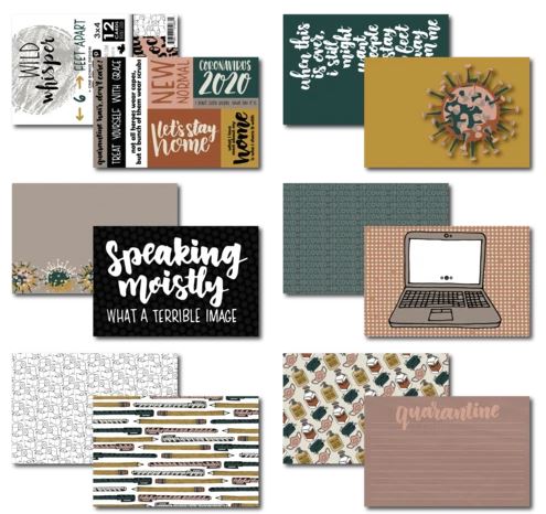 Wild Whisper Designs - Double Card Pack- 6 Feet Apart