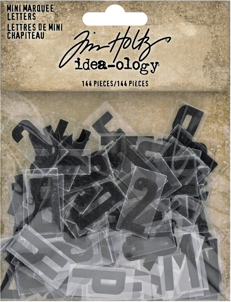 Tim Holtz - Idea-Ology - Mini Marquee Letters (2021)