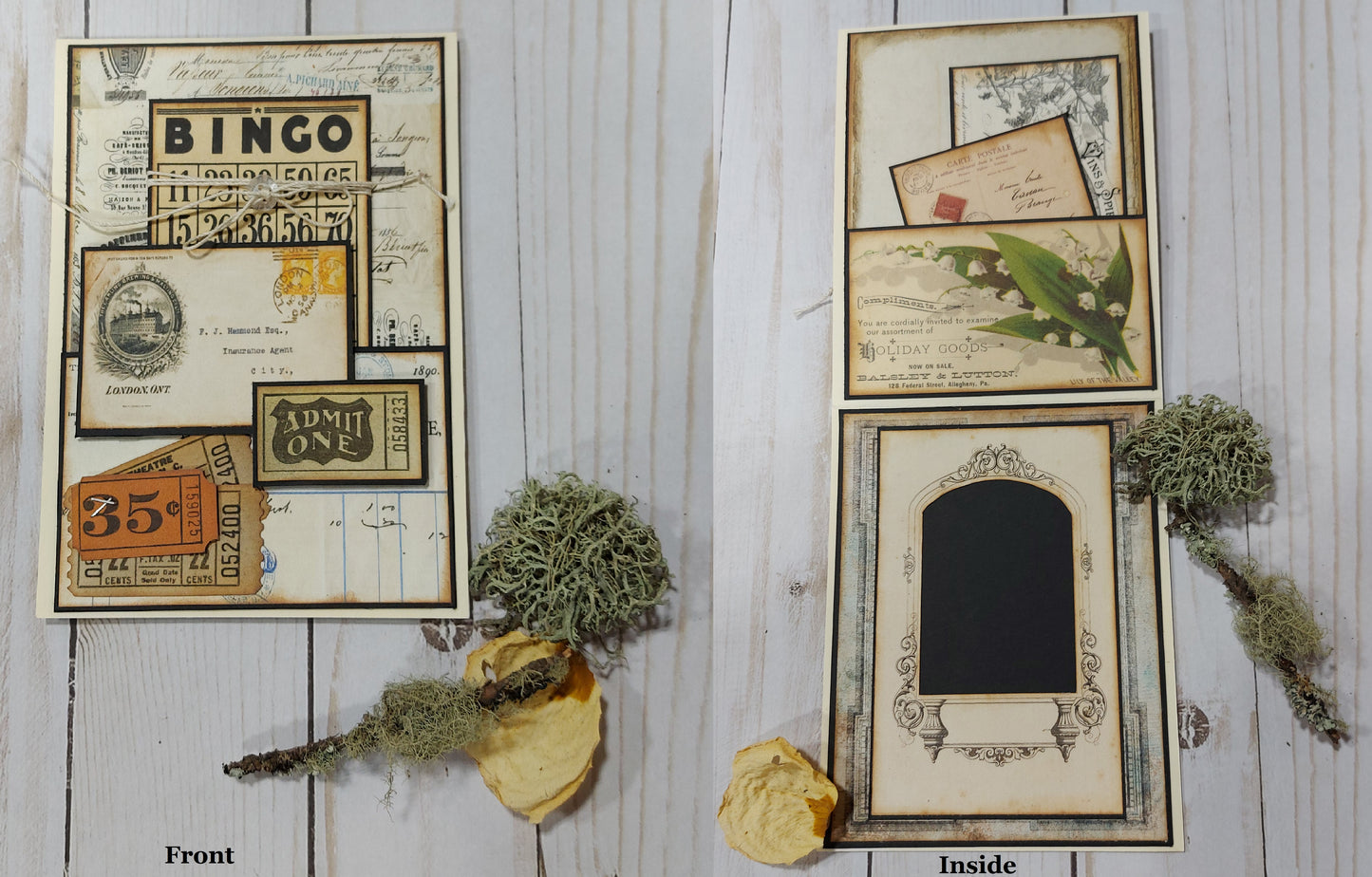 DIY Project ~ Assorted Cards - Digital Download Bingo Card